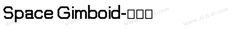 Space Gimboid字体转换